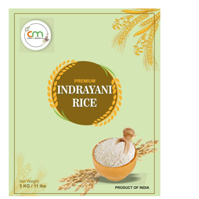 Chai N Masala Premium Indrayani Rice-5kg Main Image